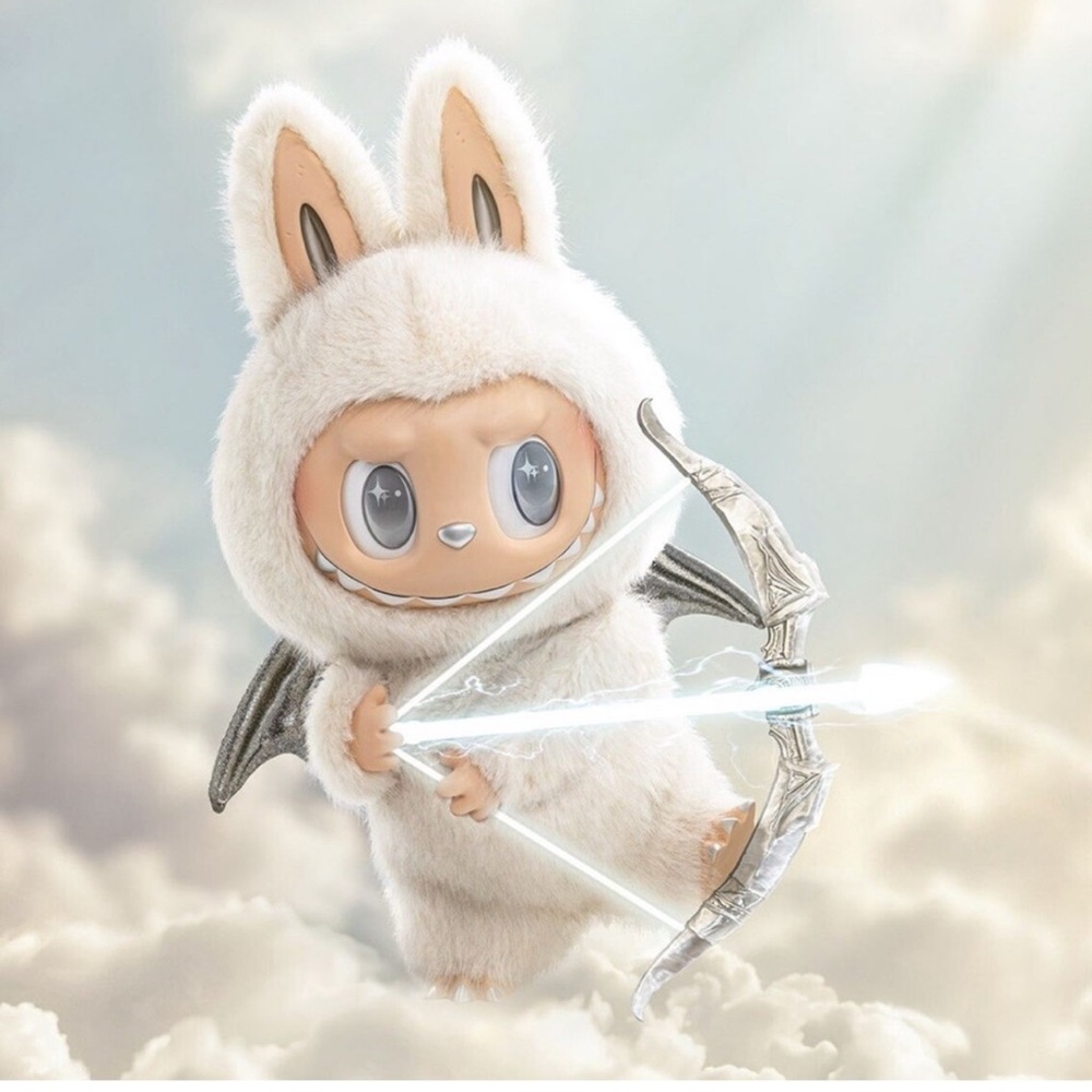 New in Box Authentic Labubu Zimomo Angel in the Clouds Pop Mart